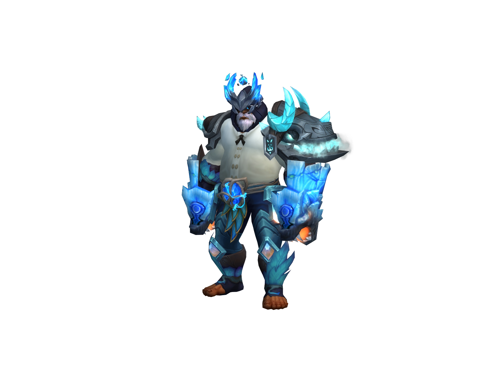 Custerbuster 3D character render