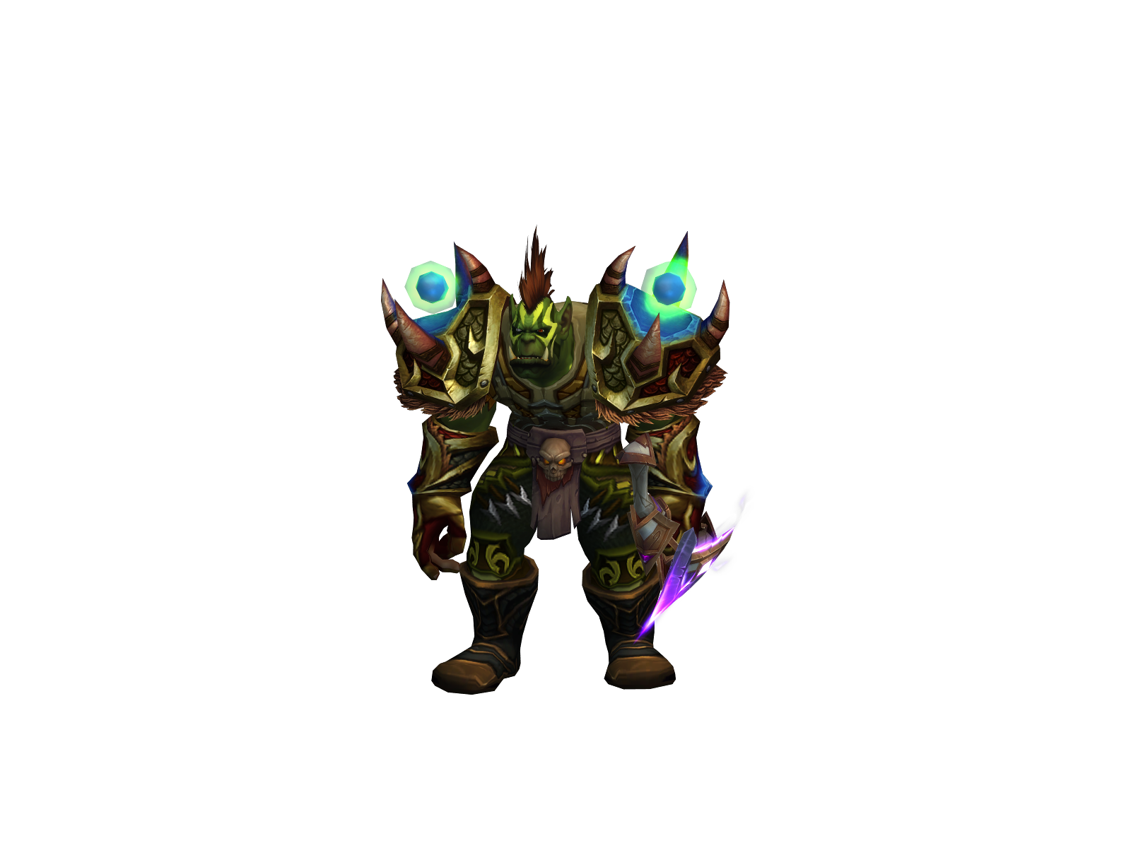Axehead 3D character render