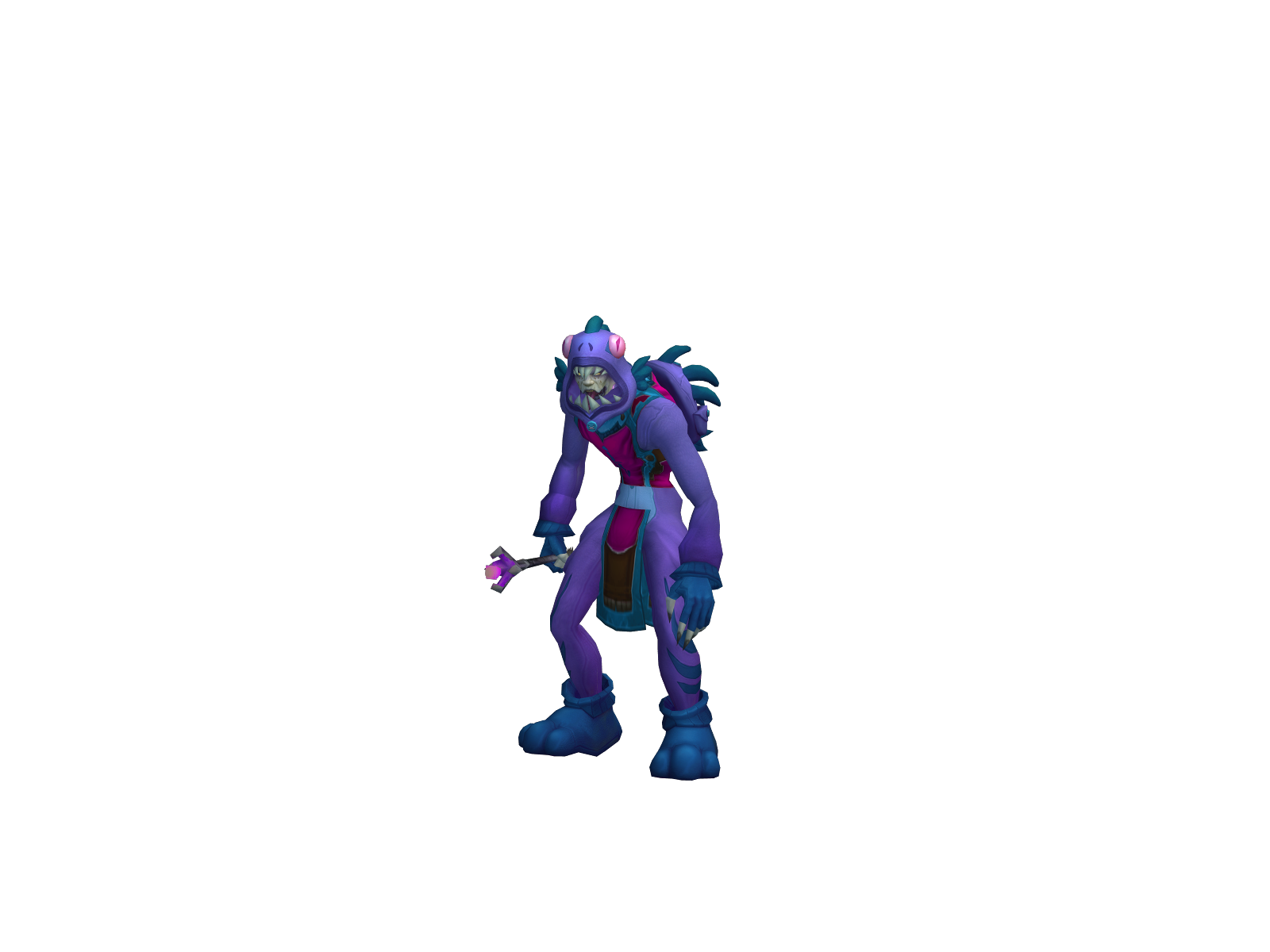 Palomafaith 3D character render