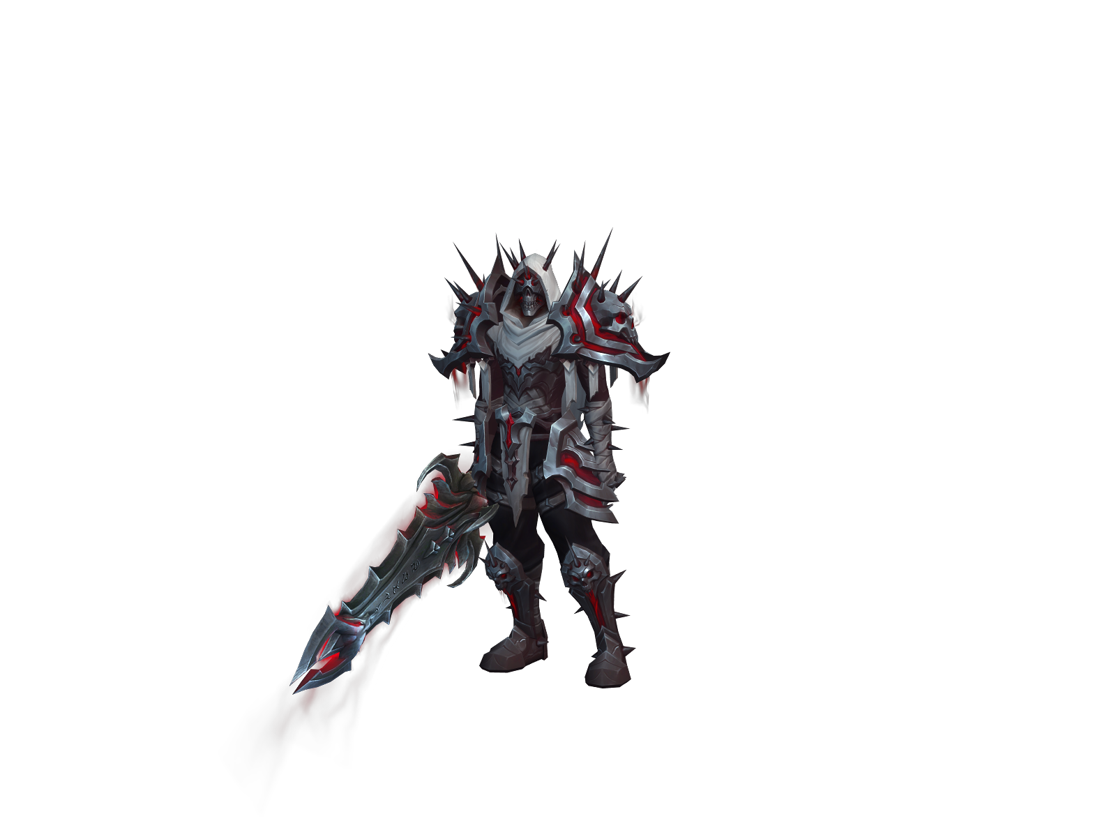 Thanãtos 3D character render