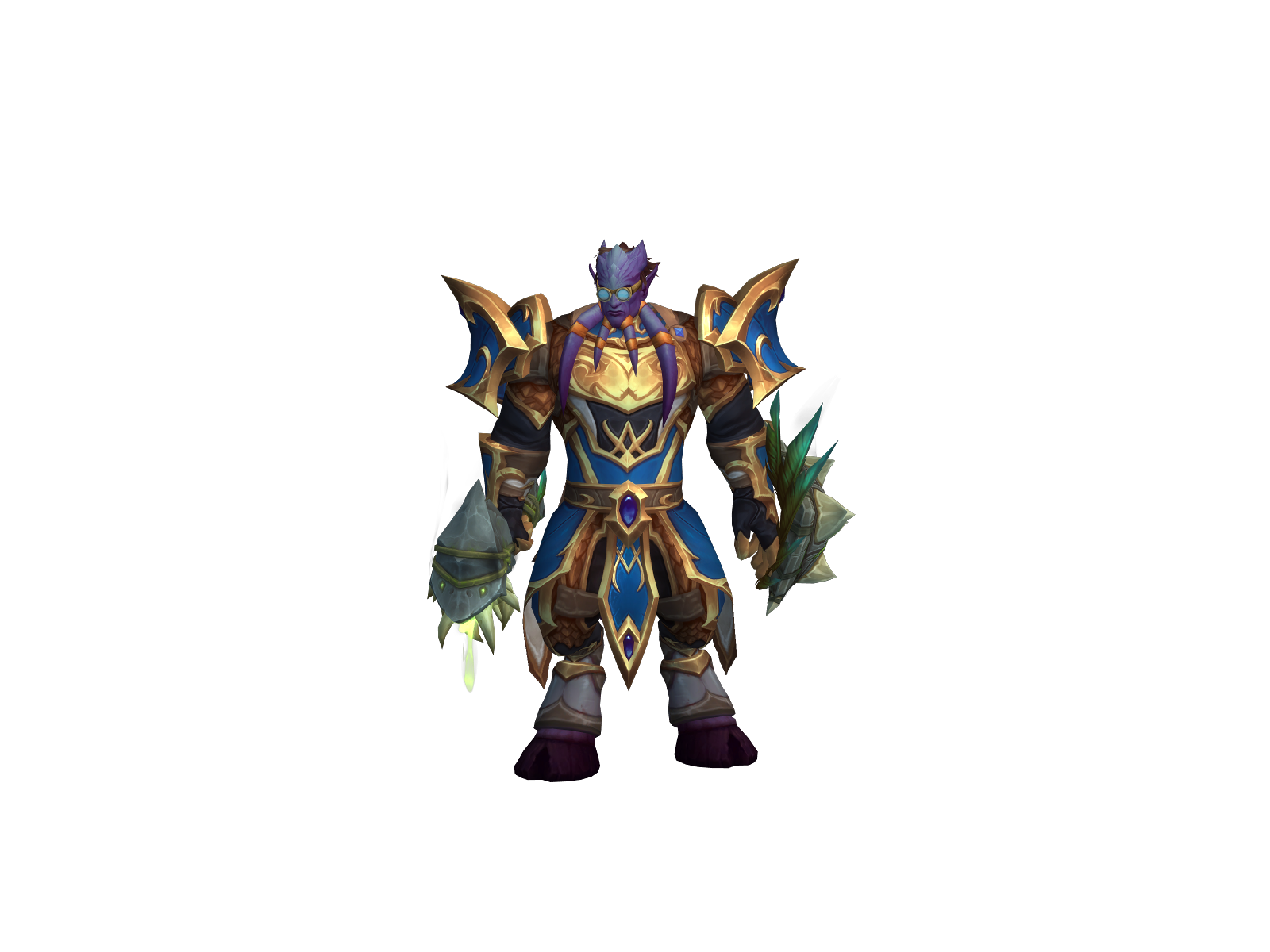 Akamo 3D character render