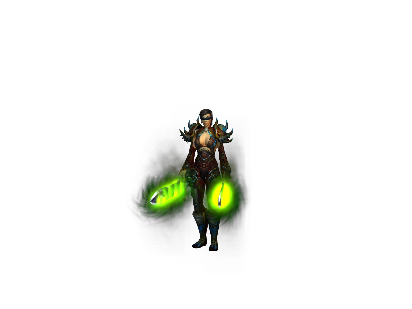Calabrin 3D character render