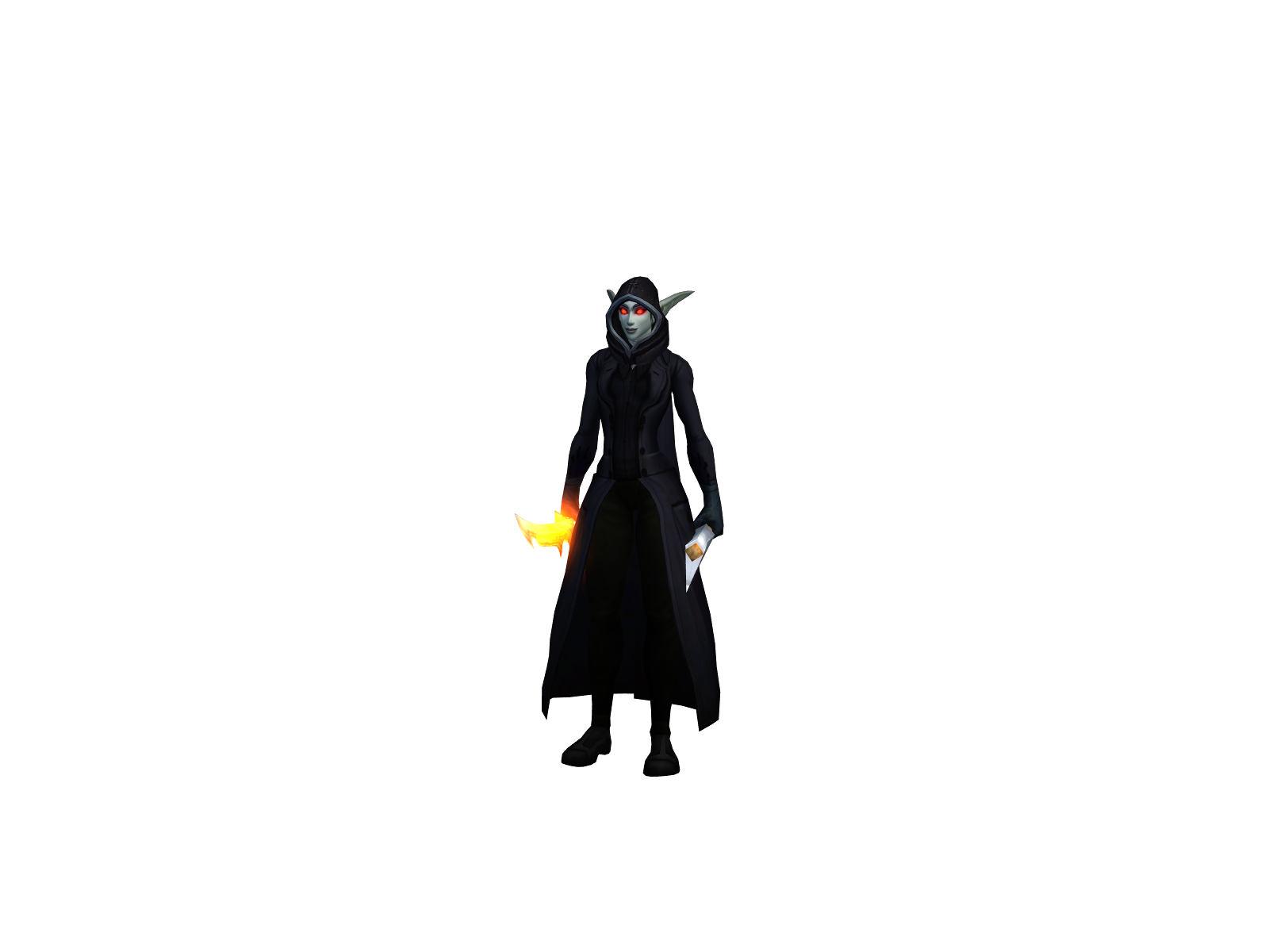 Thaki 3D character render