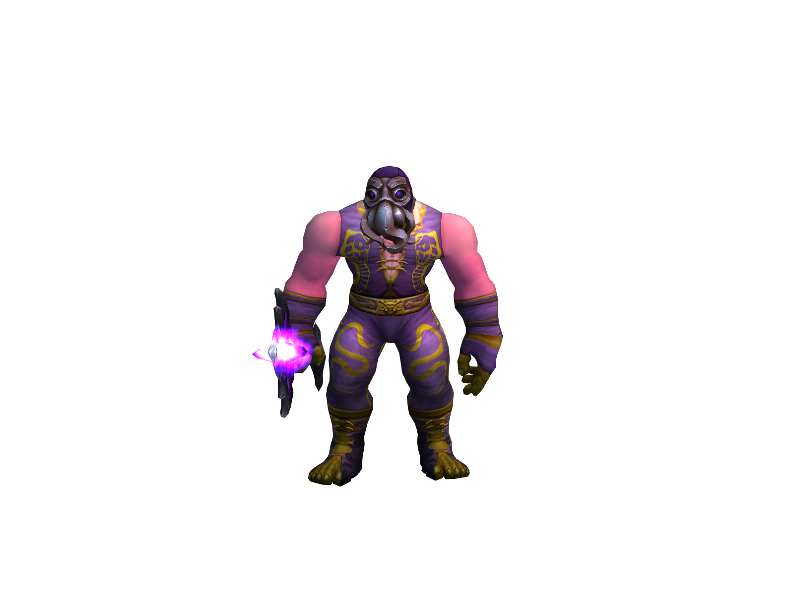 Wayné 3D character render