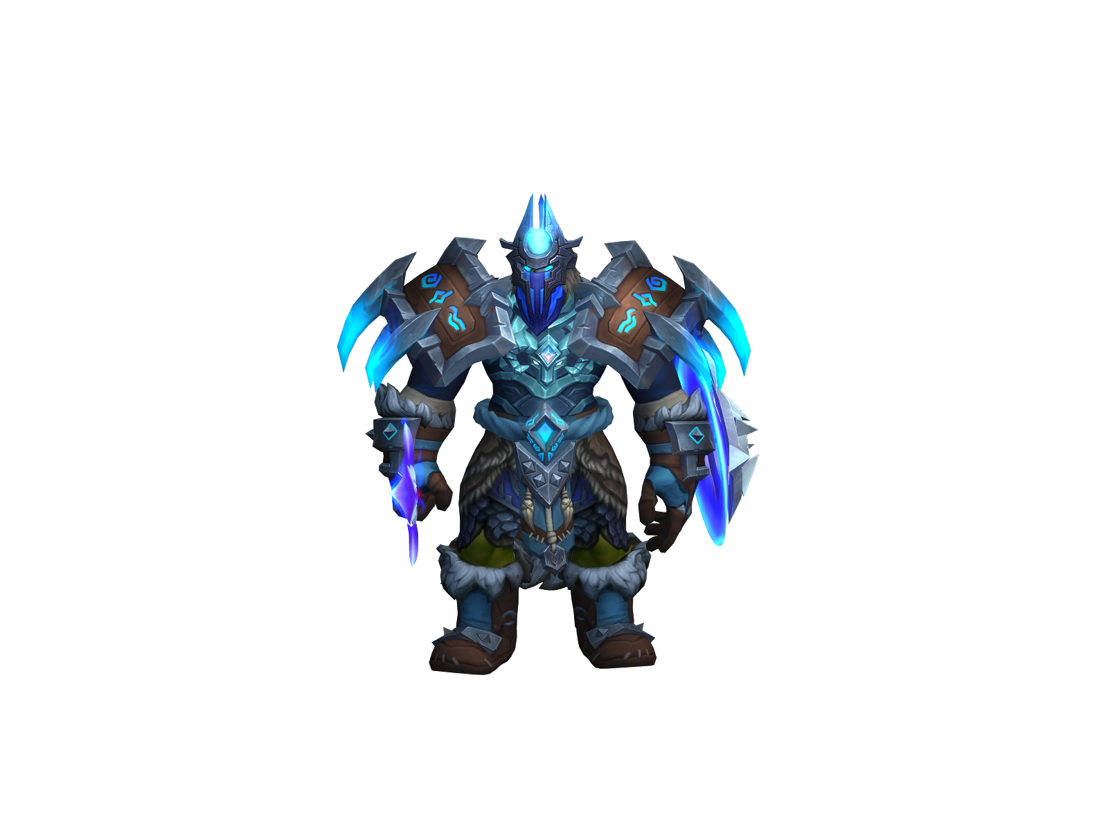 Gussetaflord 3D character render