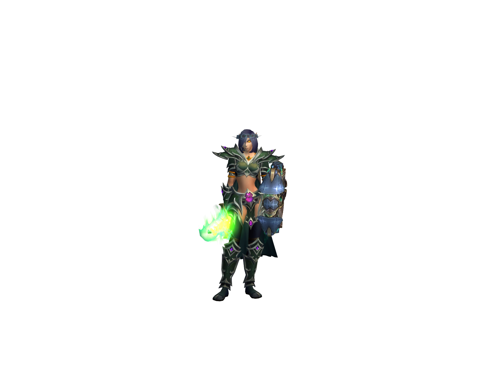 Whinry 3D character render