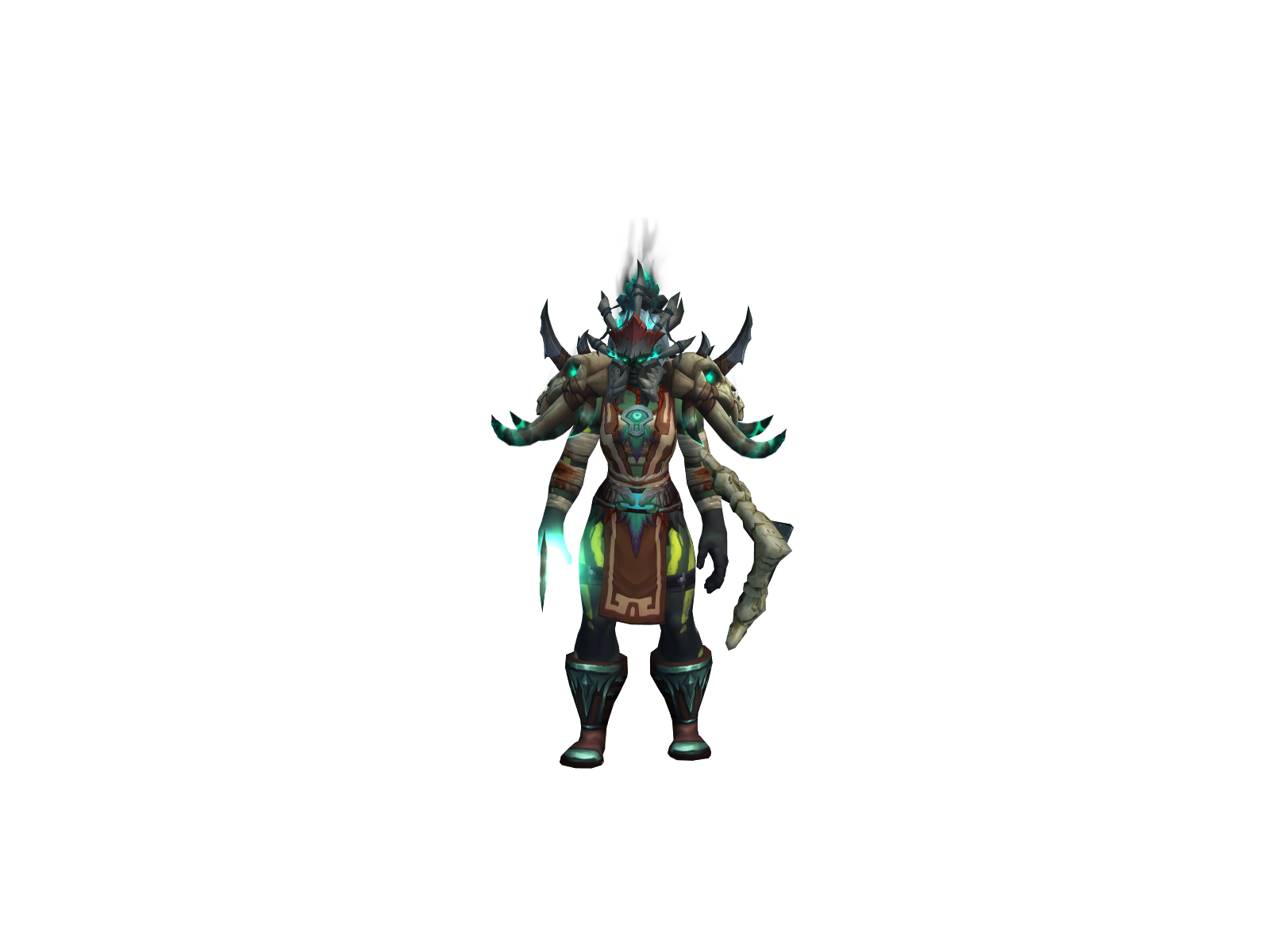Darkstrong 3D character render