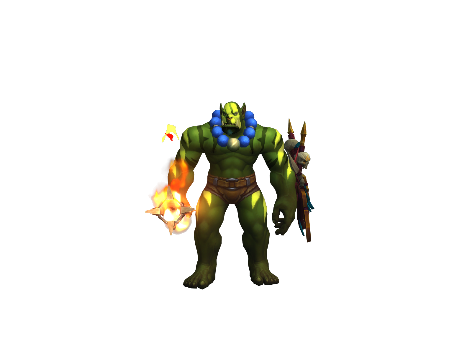 Svagger 3D character render