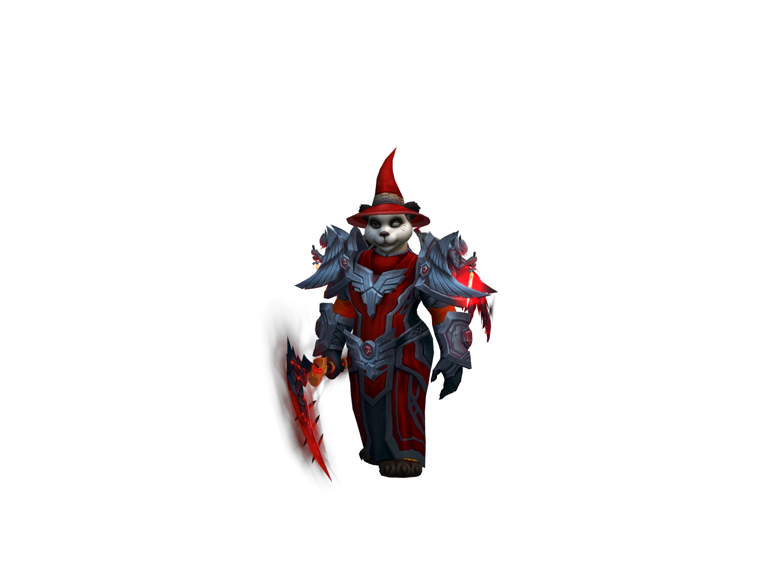 Nechistoty 3D character render