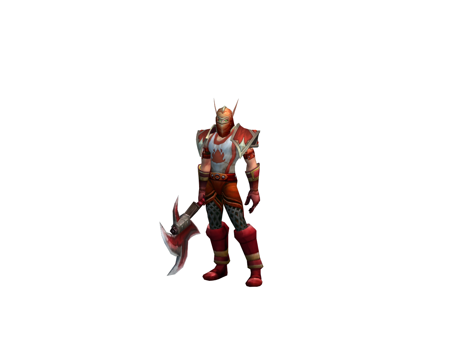 hermmes 3D character render