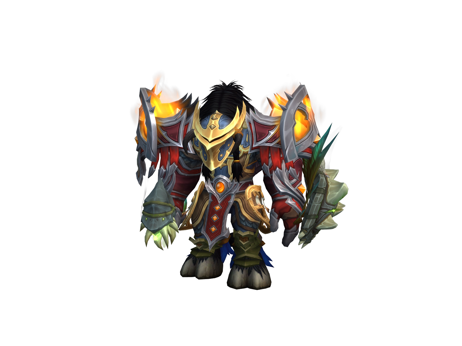 Mylopal 3D character render