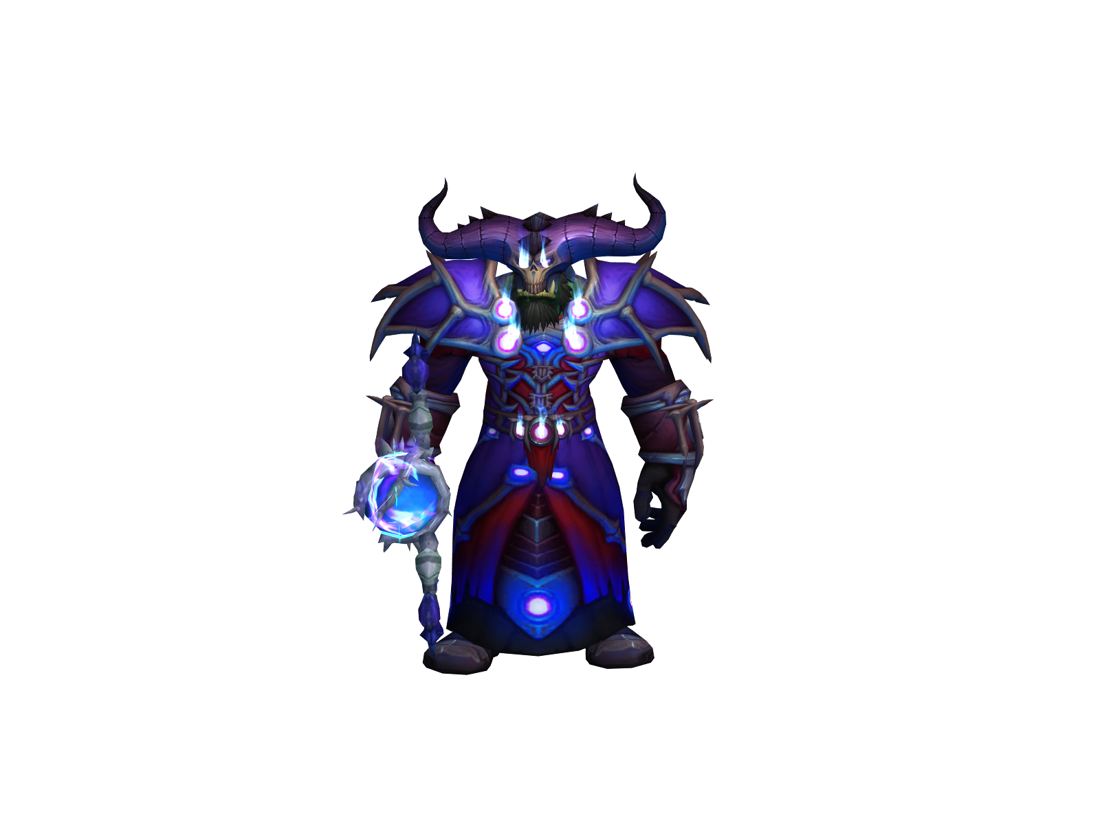 Necrophos 3D character render