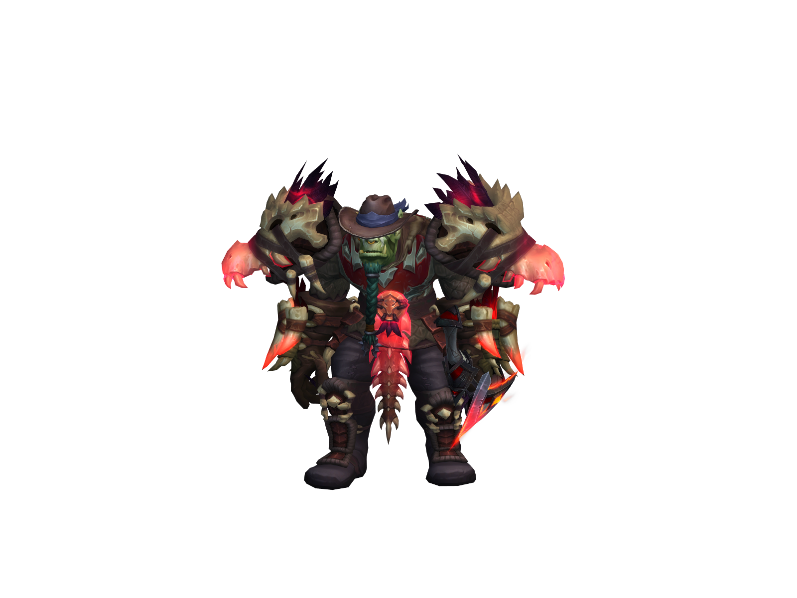Fürherx 3D character render