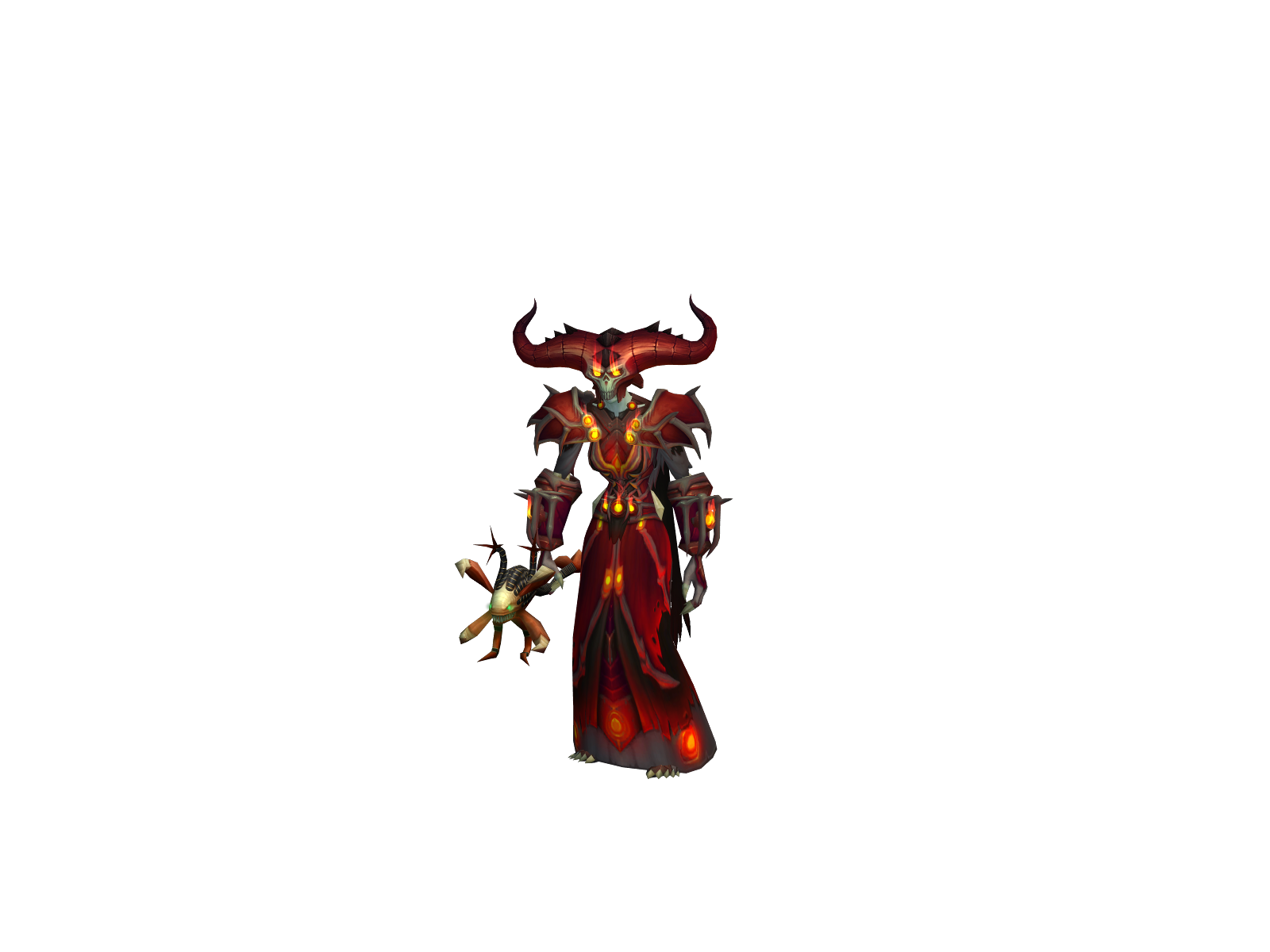 Flaki 3D character render