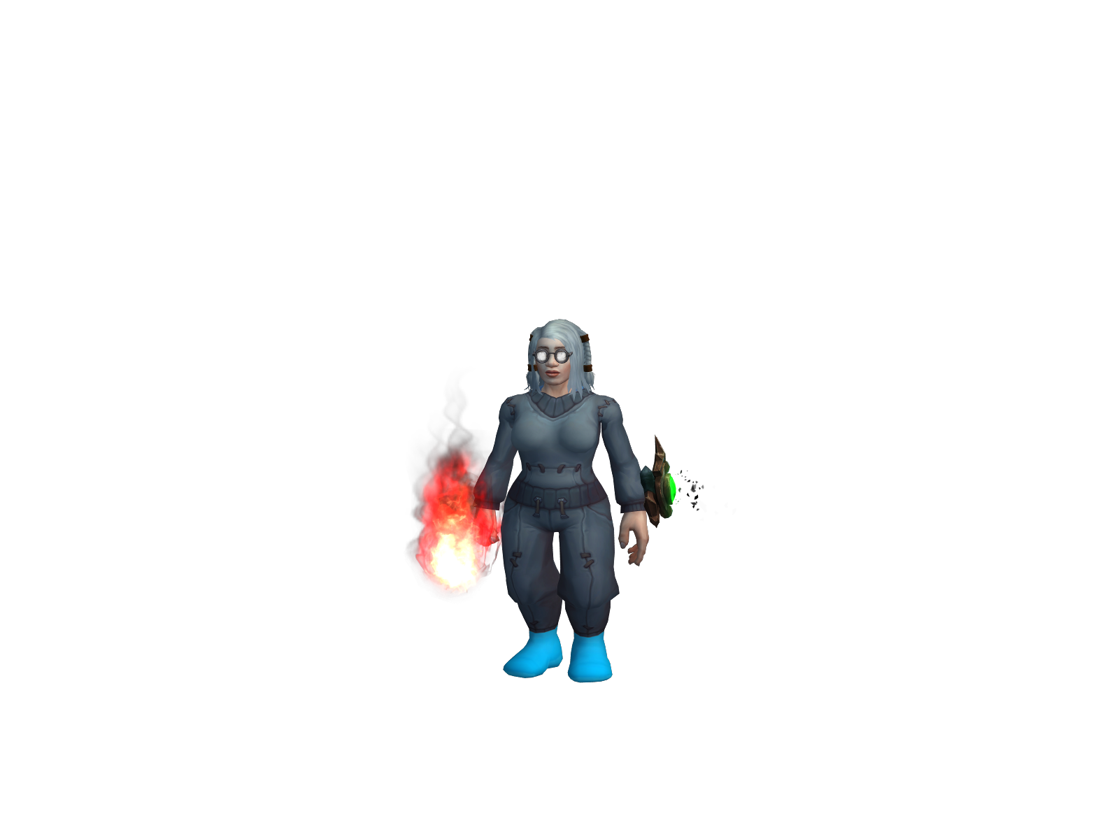 Pewzzs 3D character render