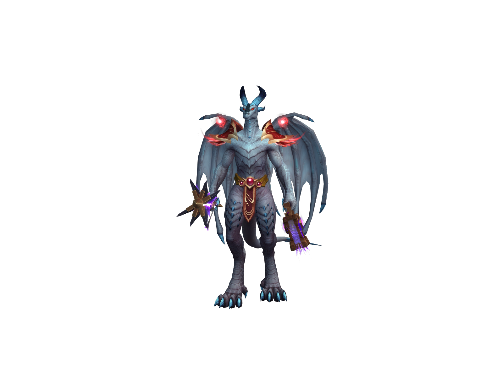 Dragneél 3D character render