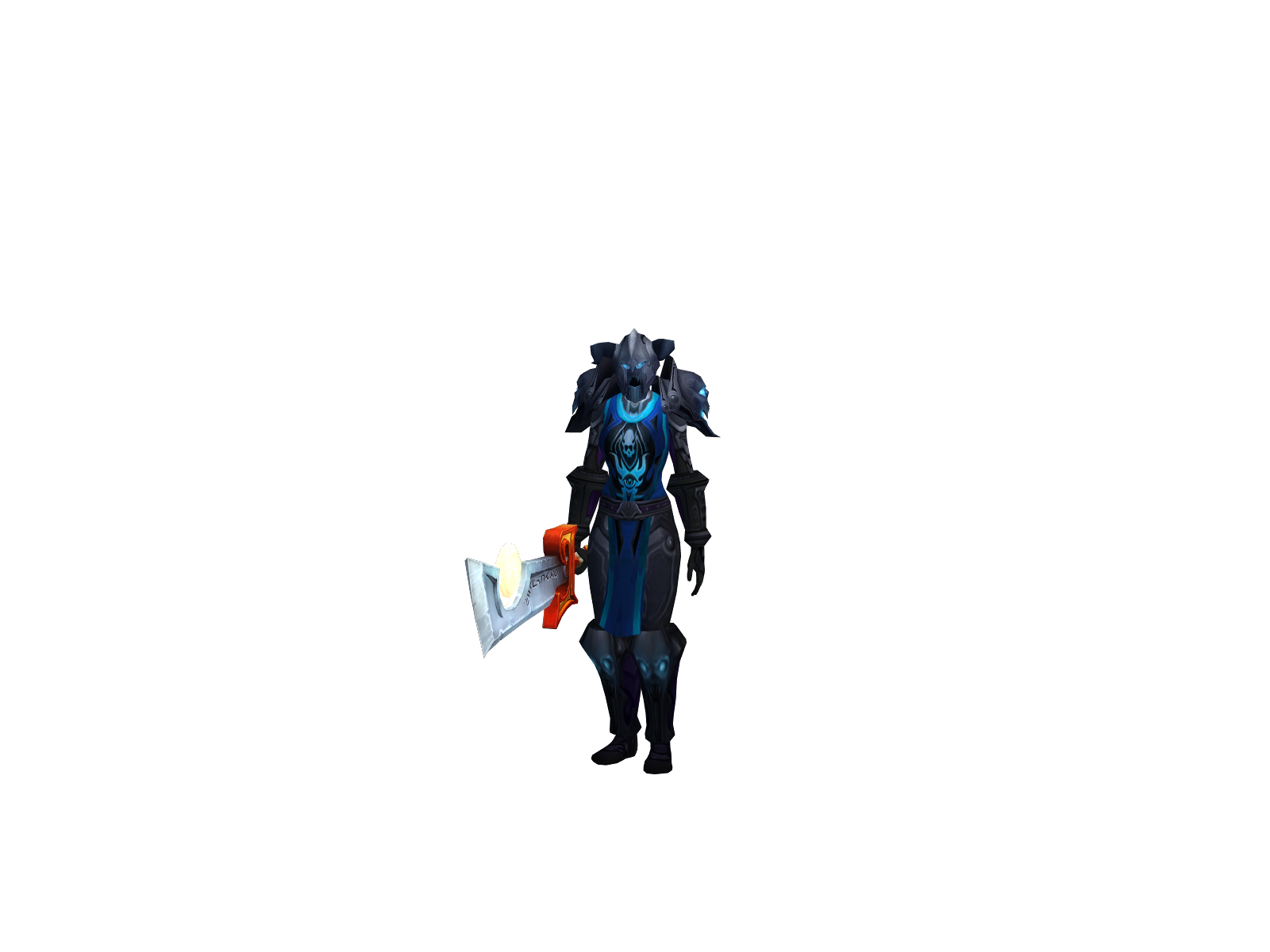 Dyral 3D character render