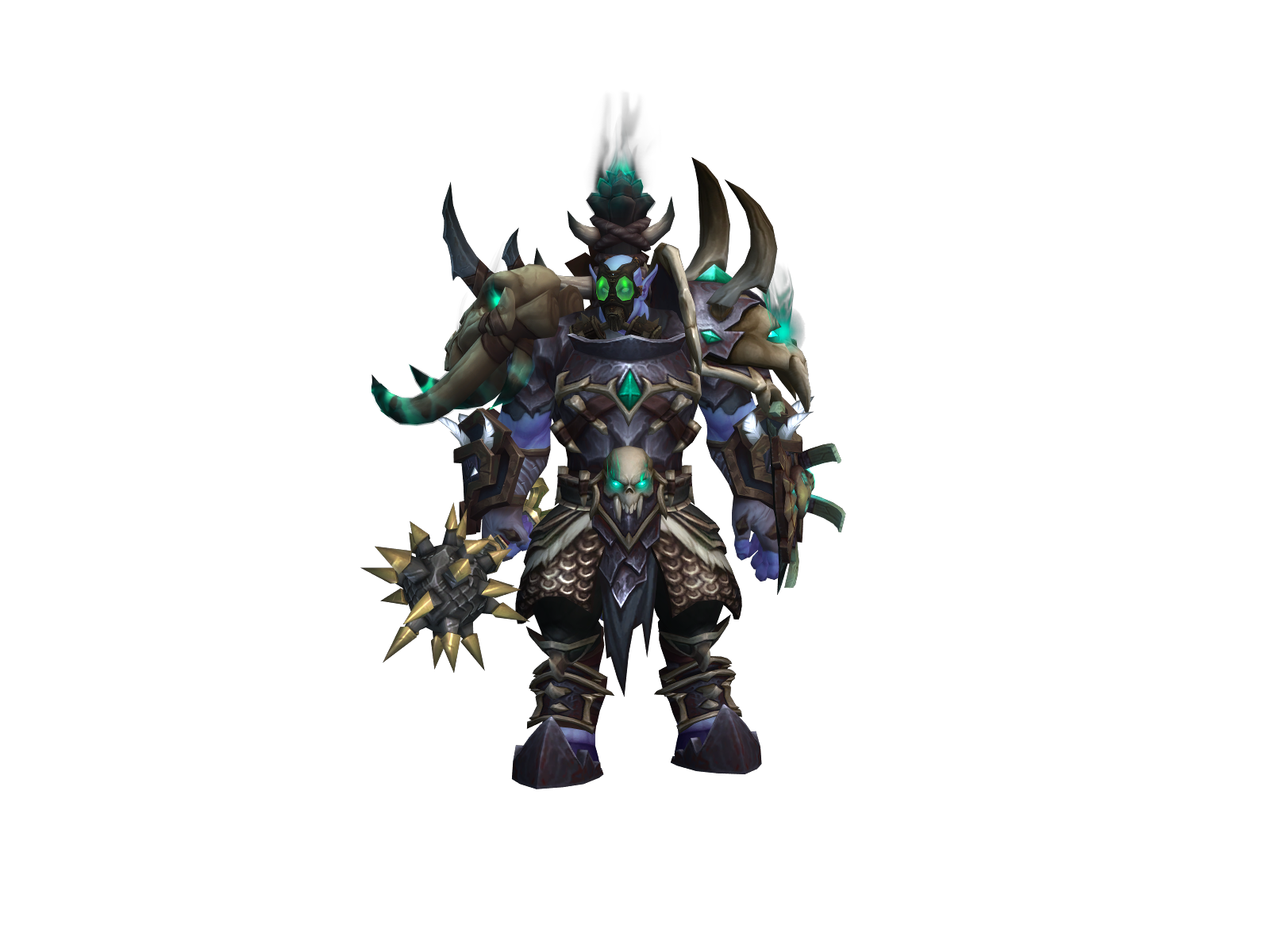 Zytos 3D character render