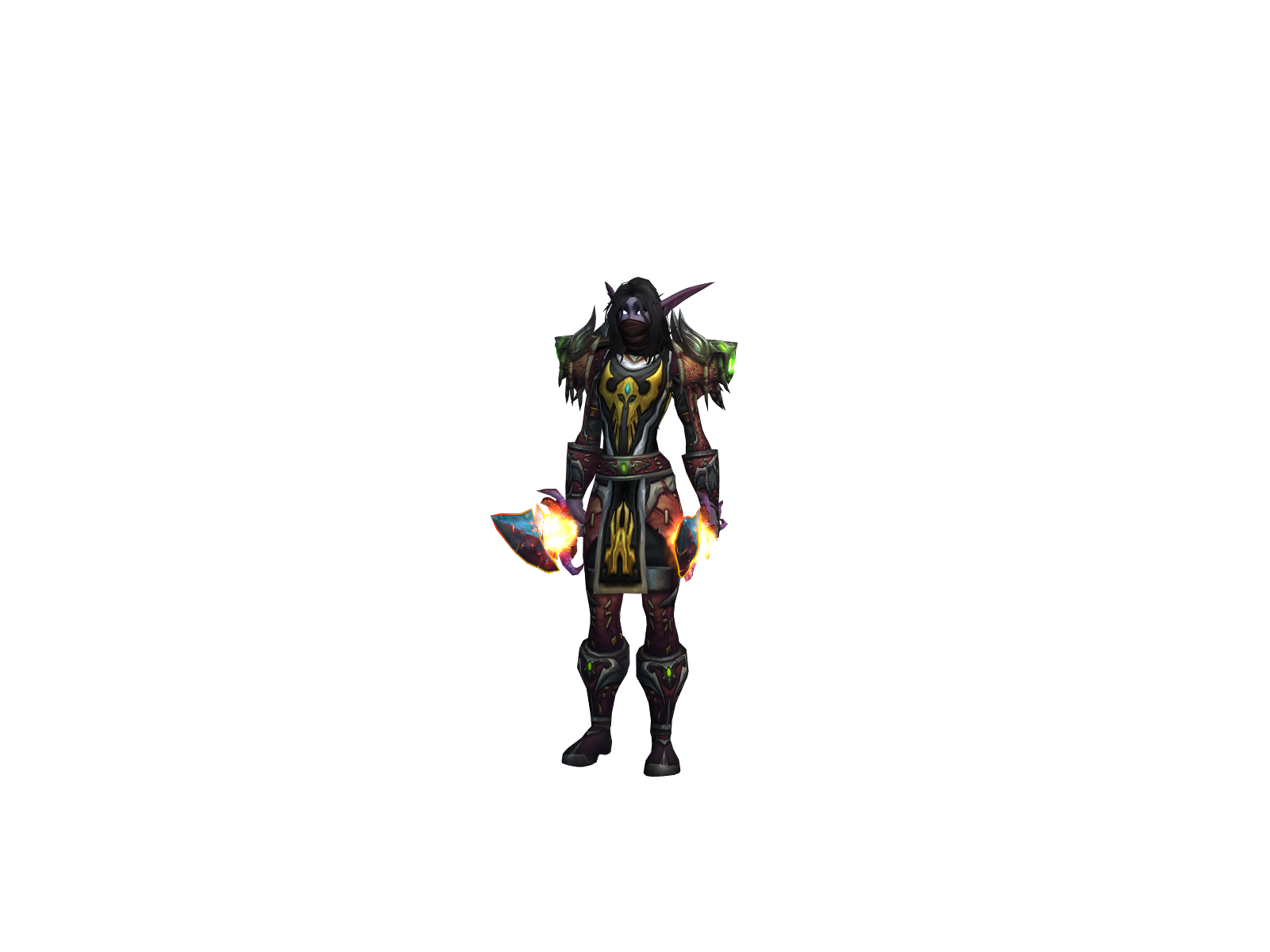 Maquii 3D character render