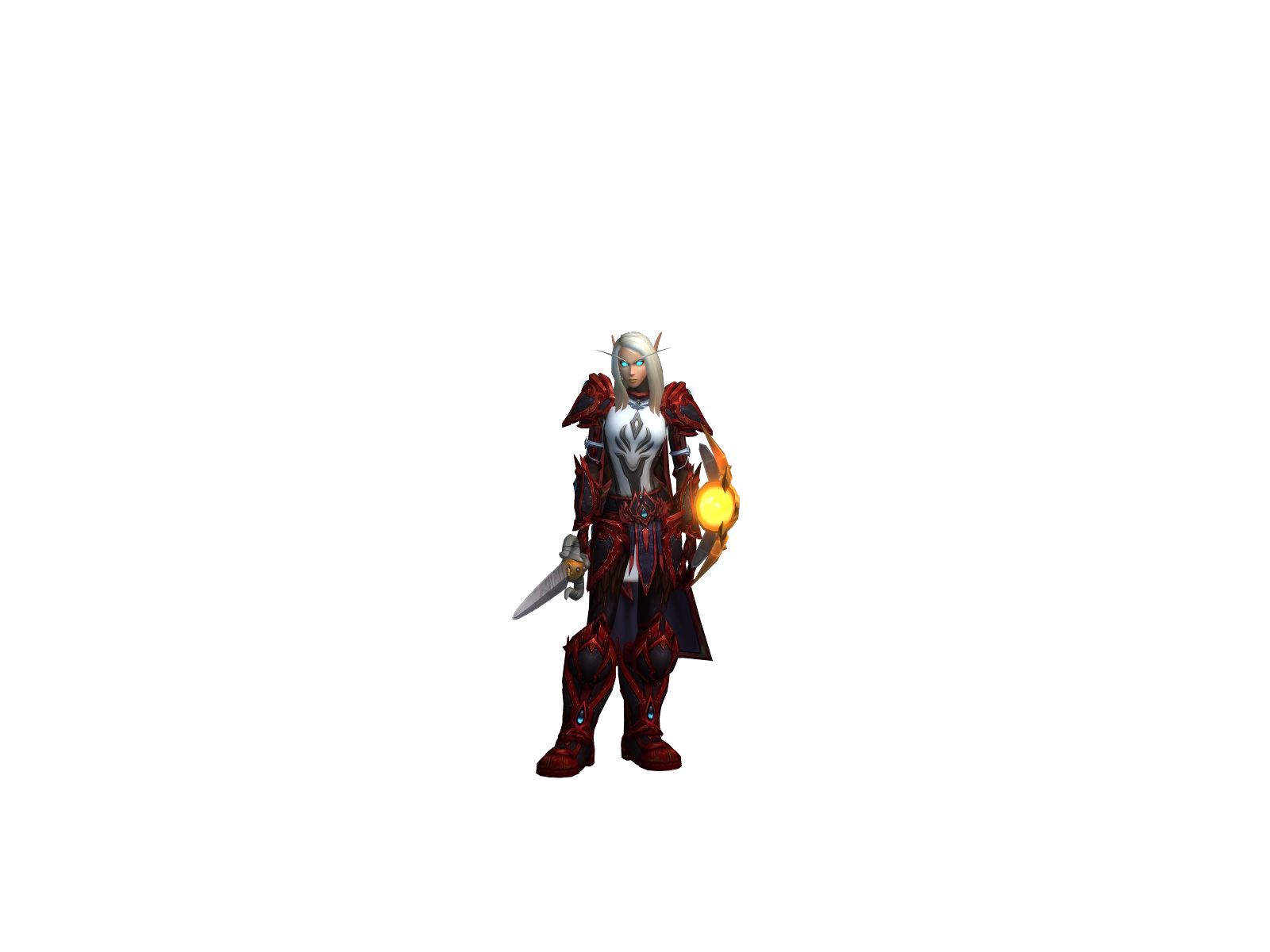Elêvine 3D character render