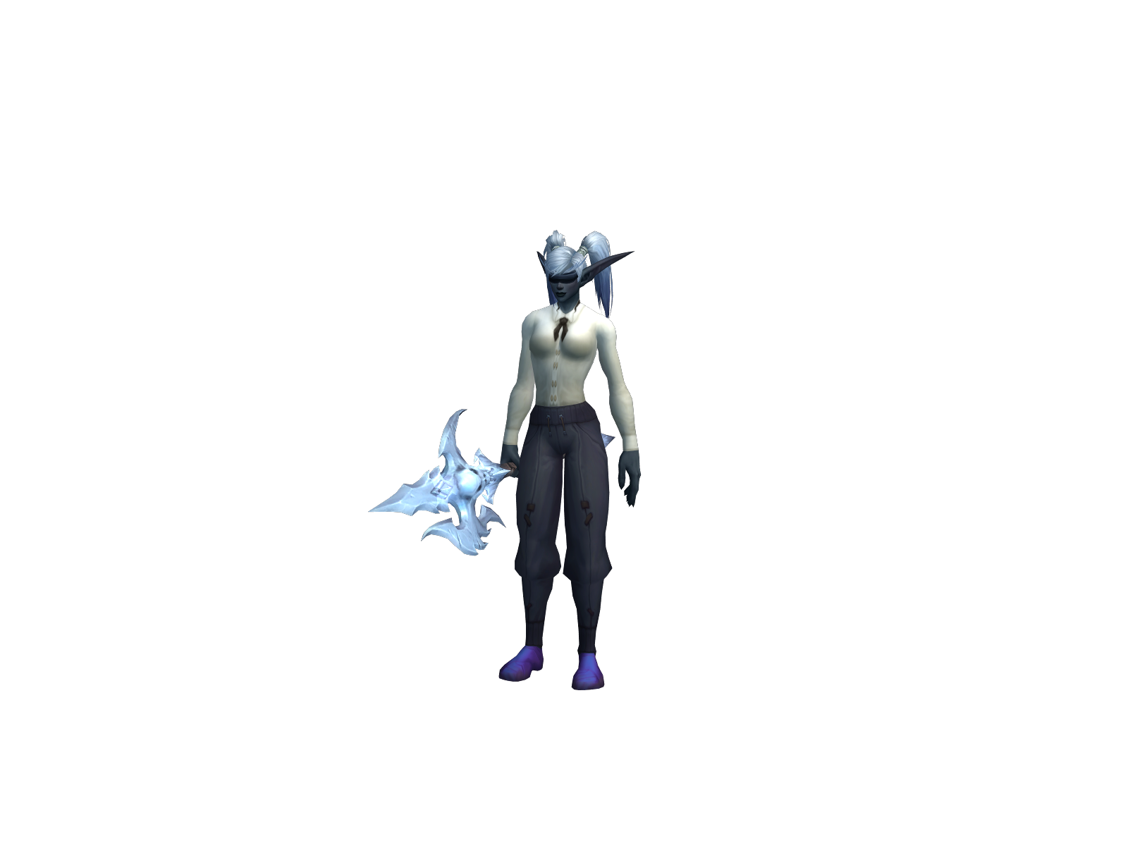 Pewzzb 3D character render