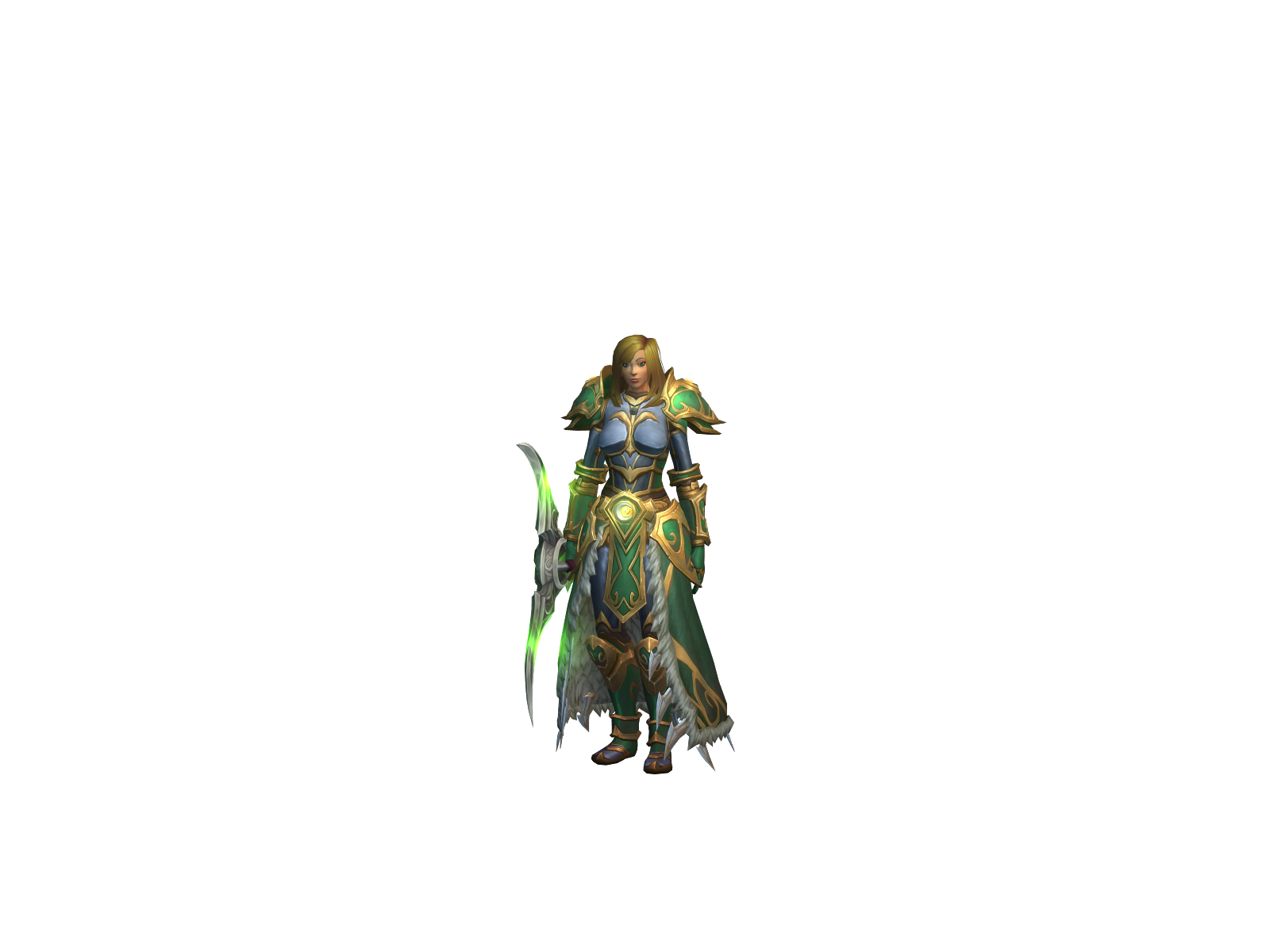 Laima 3D character render