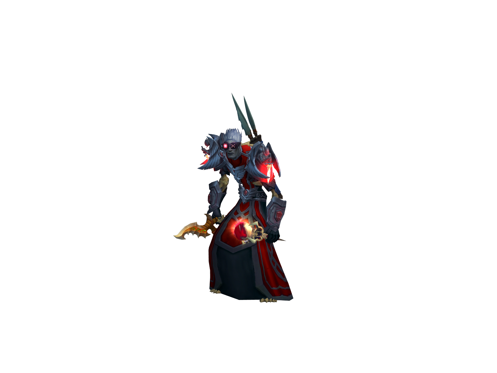 Zanity 3D character render