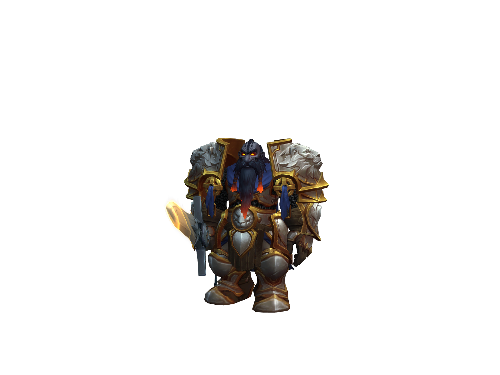 Dwarfvader 3D character render