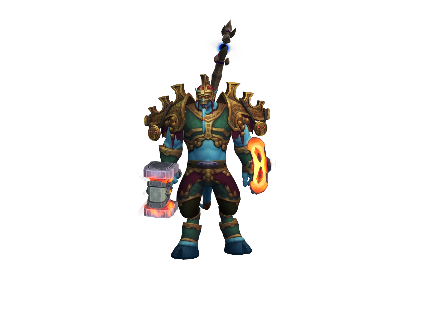 Schtraggle 3D character render