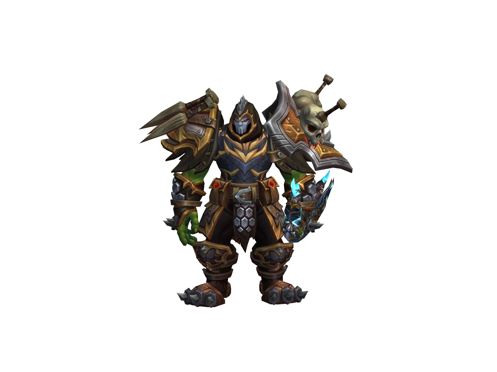 Erebron 3D character render