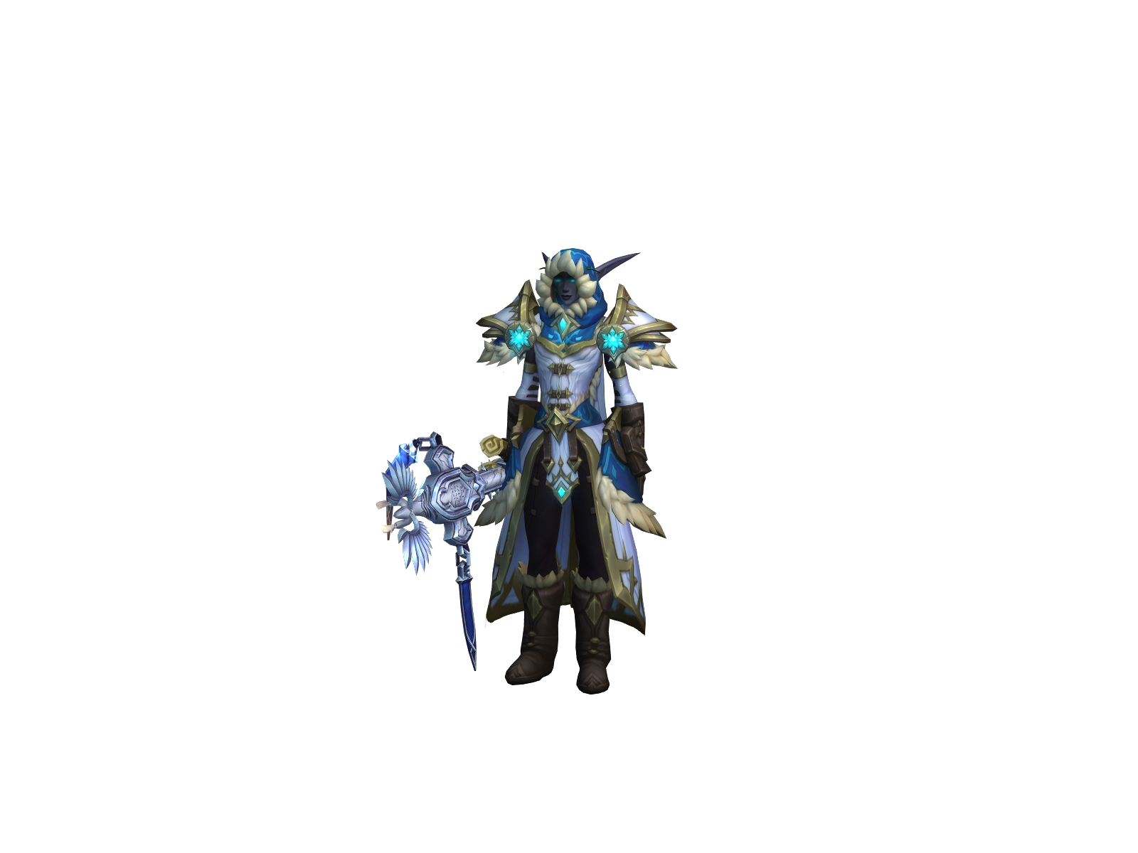 Chârleene 3D character render
