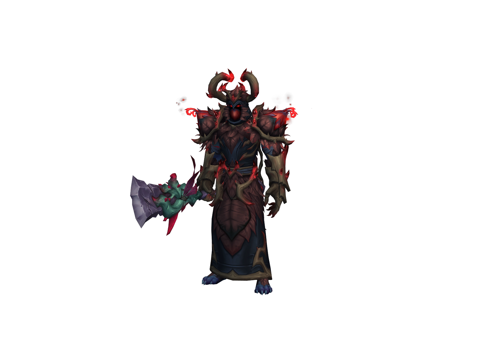 Aiten 3D character render