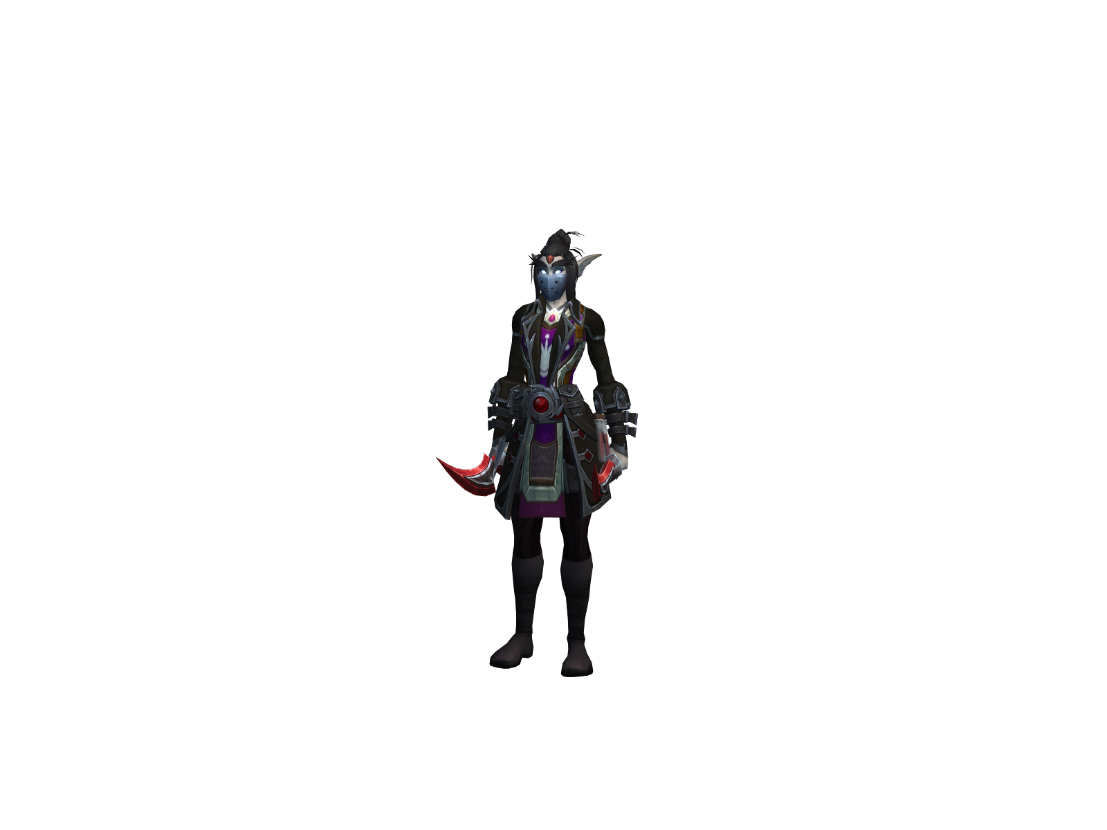 Bockwurst 3D character render