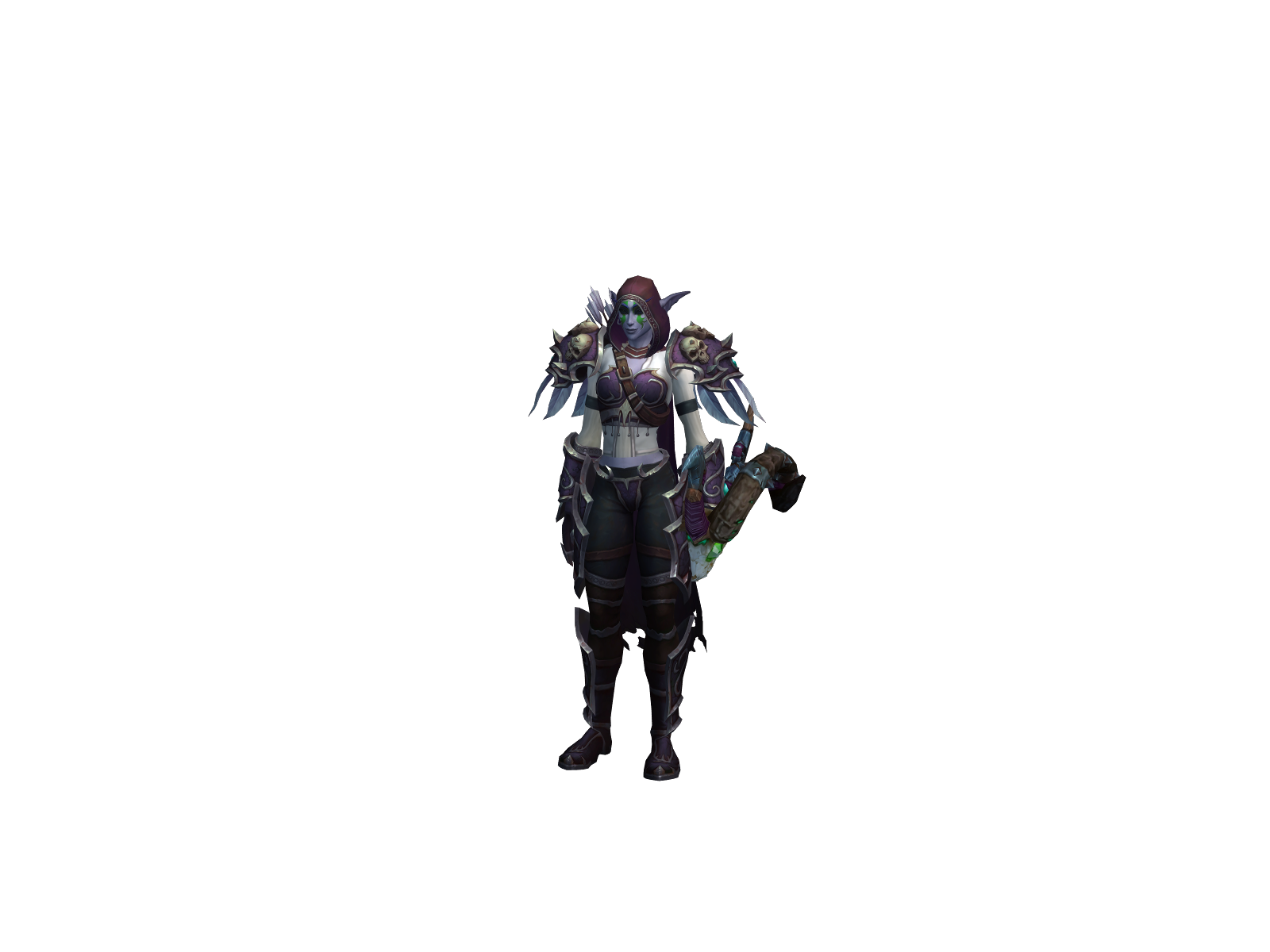 Numex 3D character render