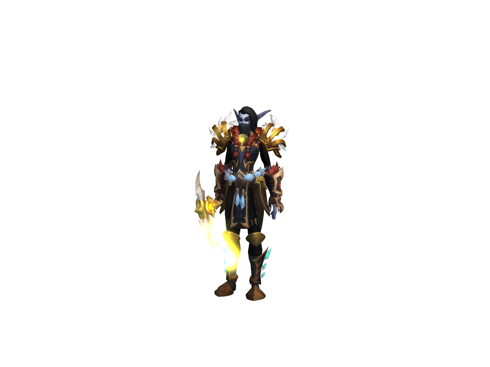 Fiyr 3D character render