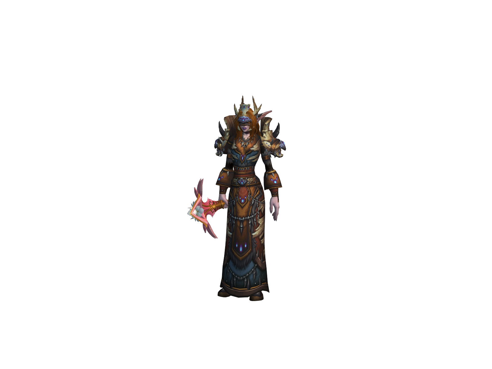 Tîjî 3D character render