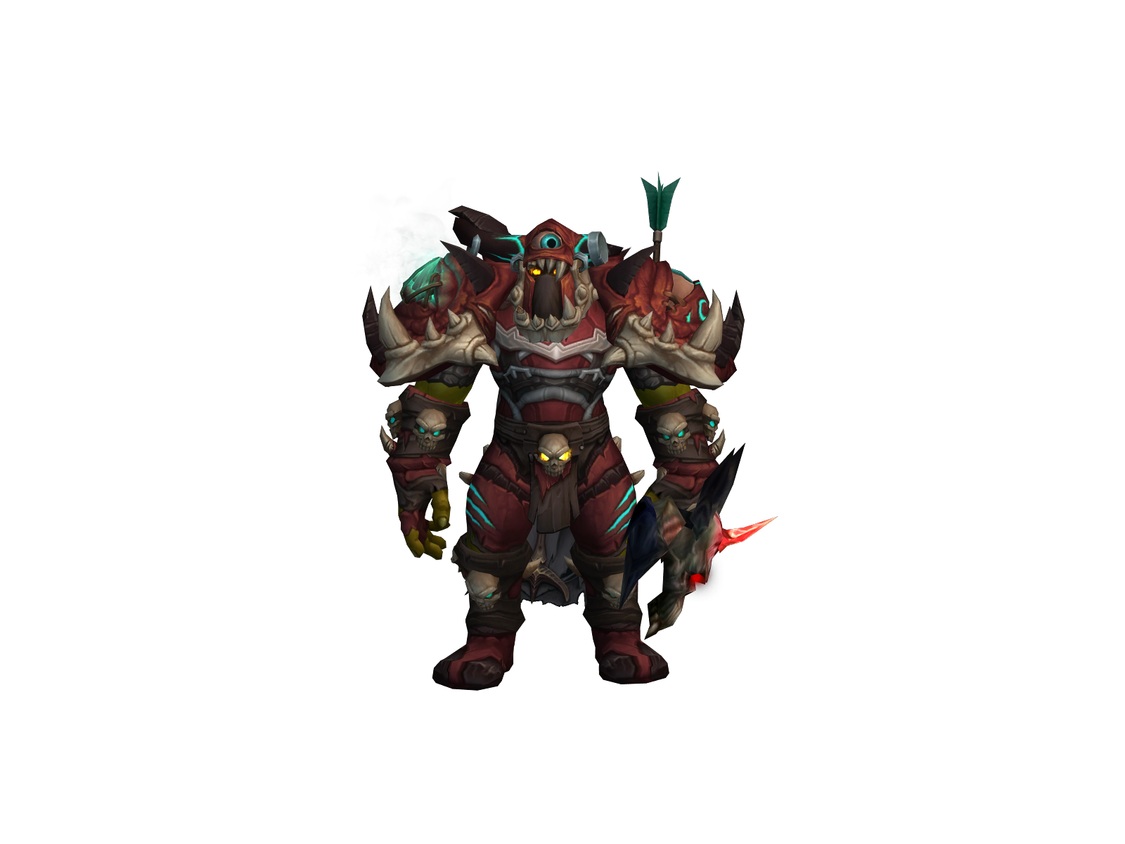 Hanter 3D character render