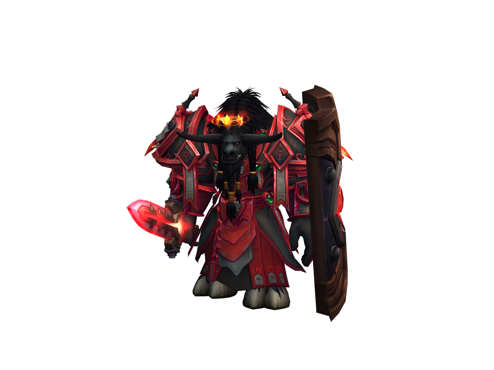 Paladiin 3D character render