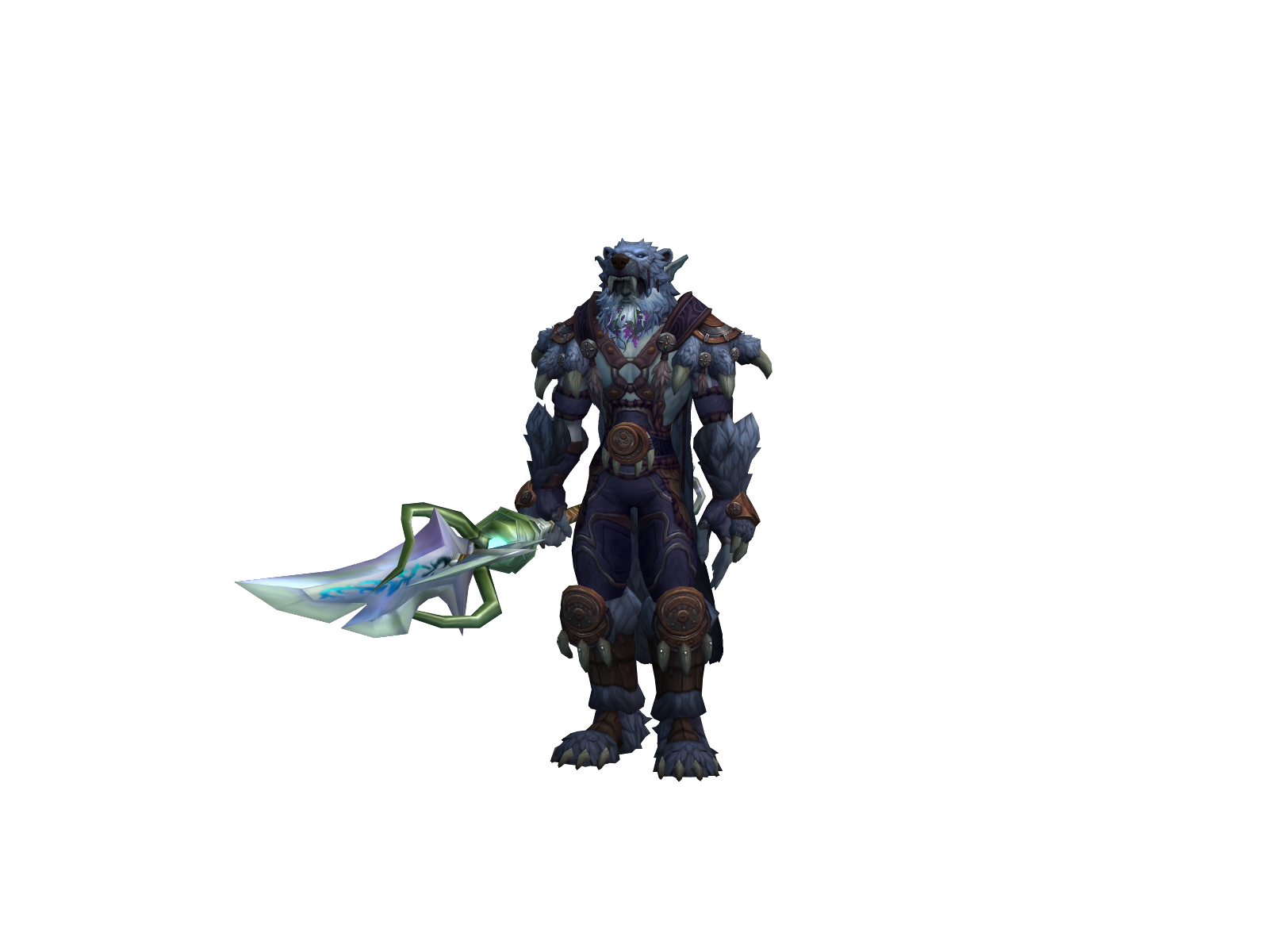 Wildsåu 3D character render