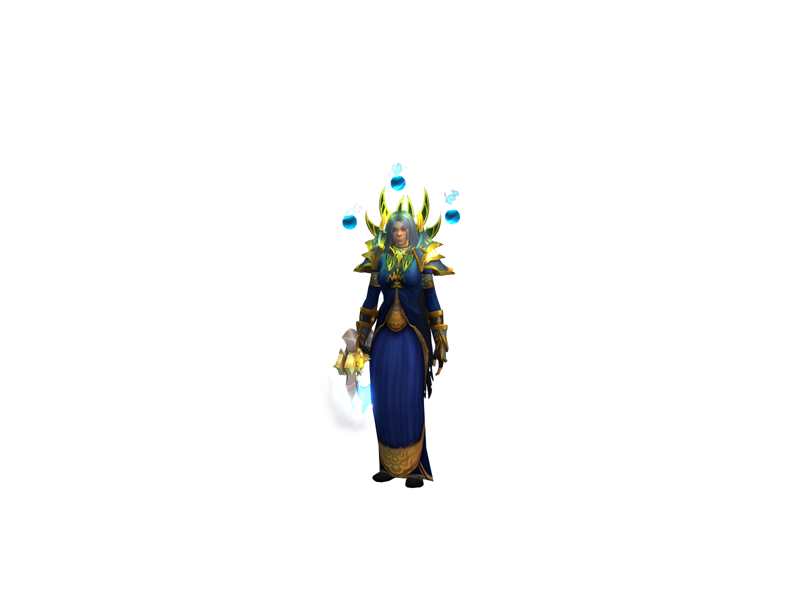 Miinervia 3D character render