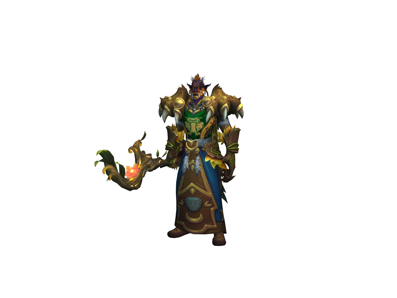 Bander 3D character render