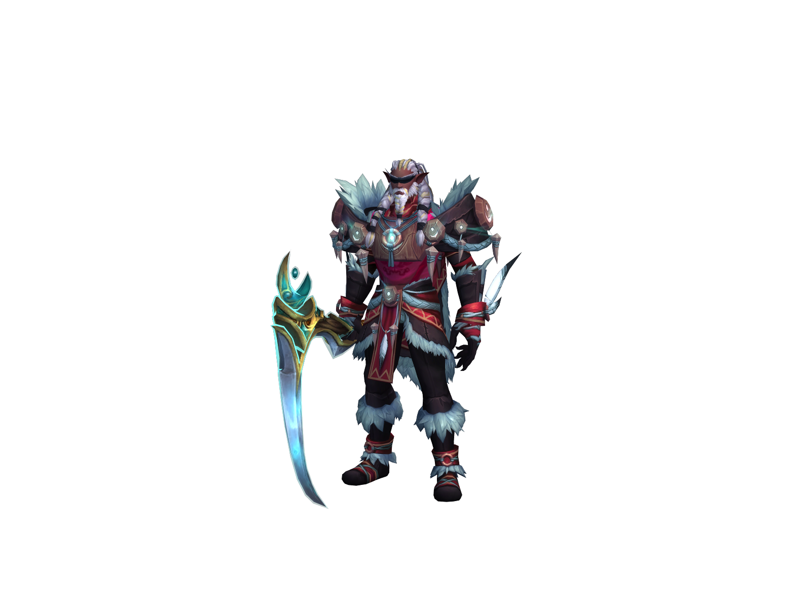 Nioubeam 3D character render