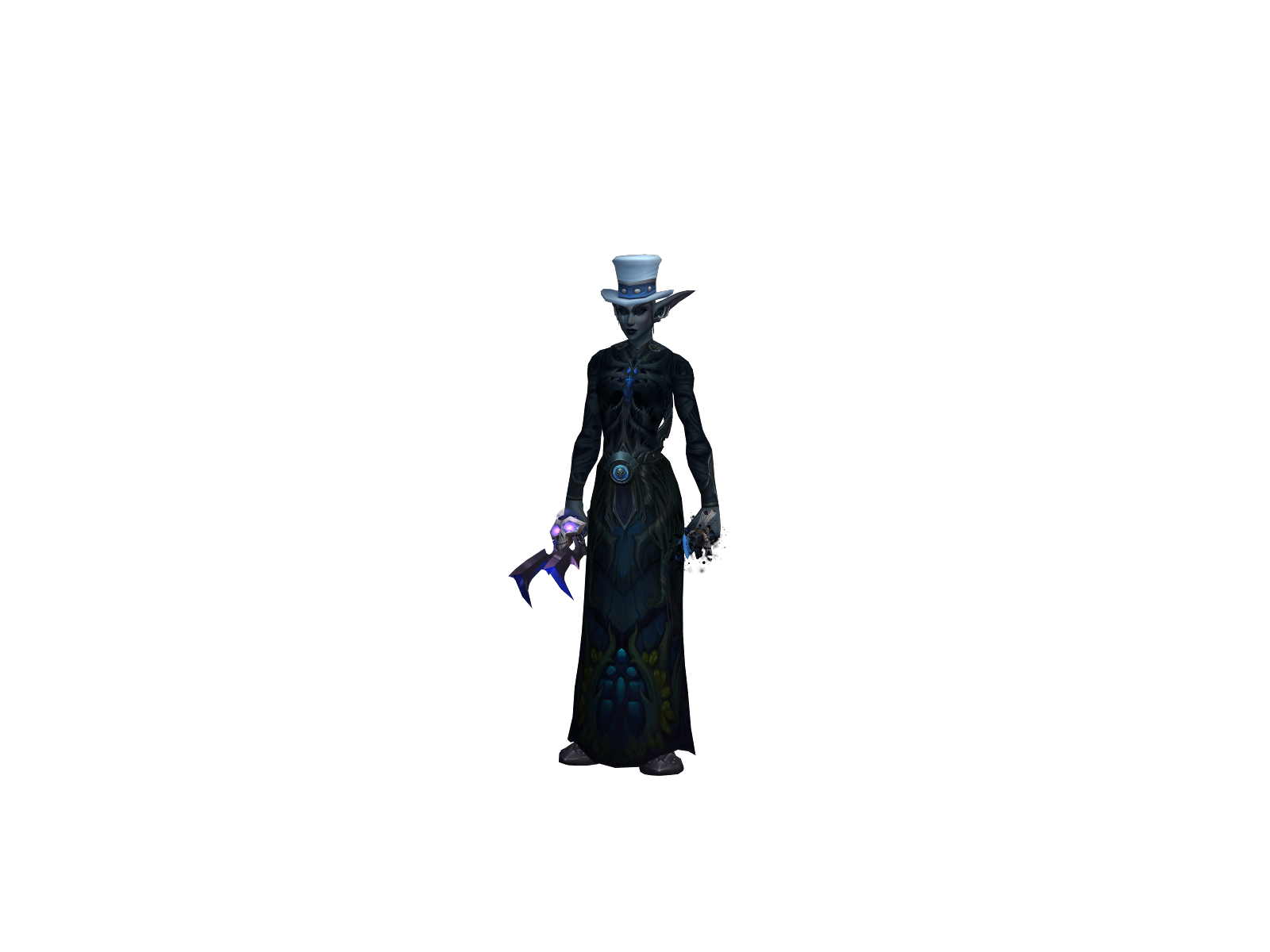 Zip 3D character render