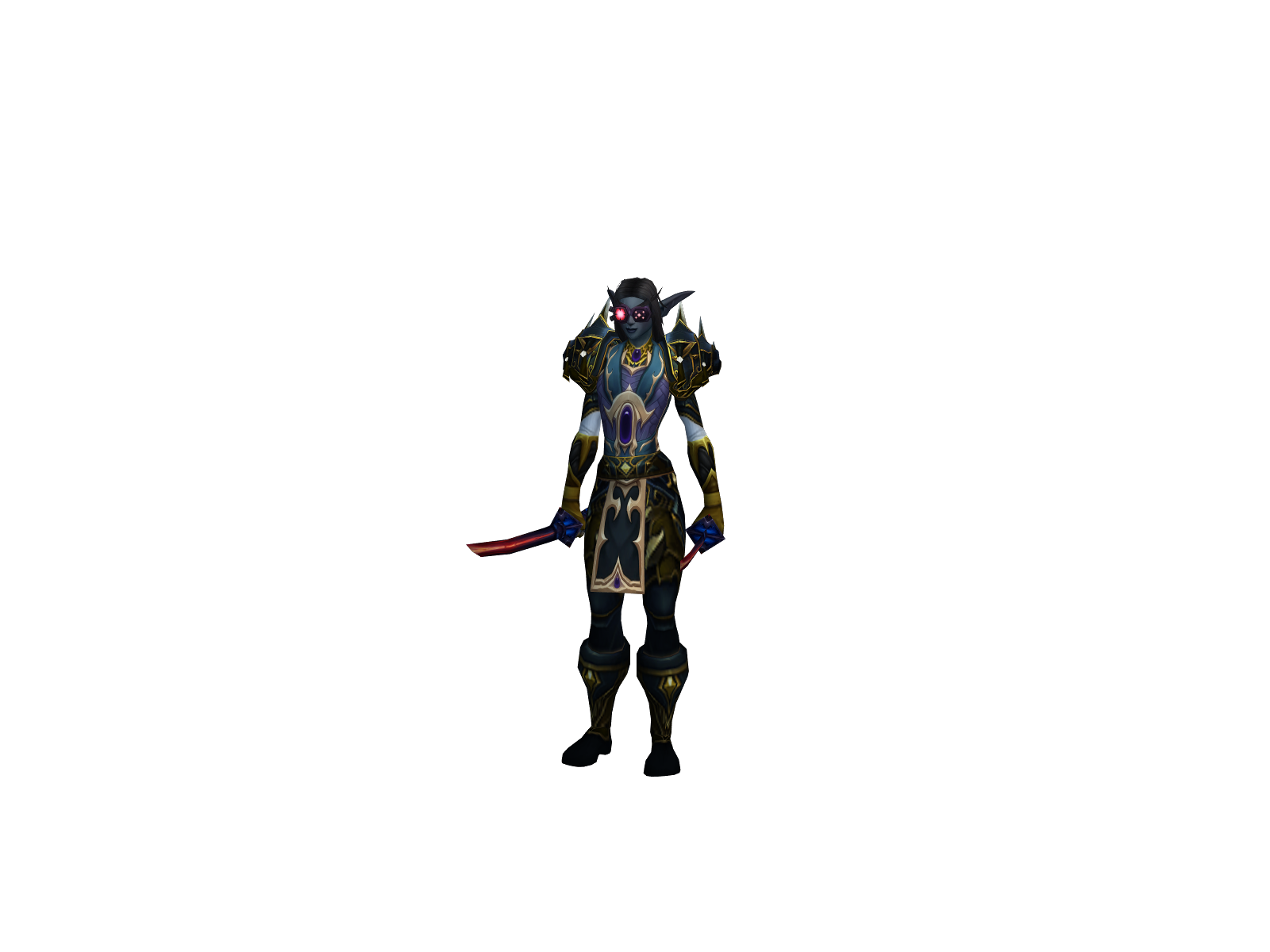 Therockk 3D character render