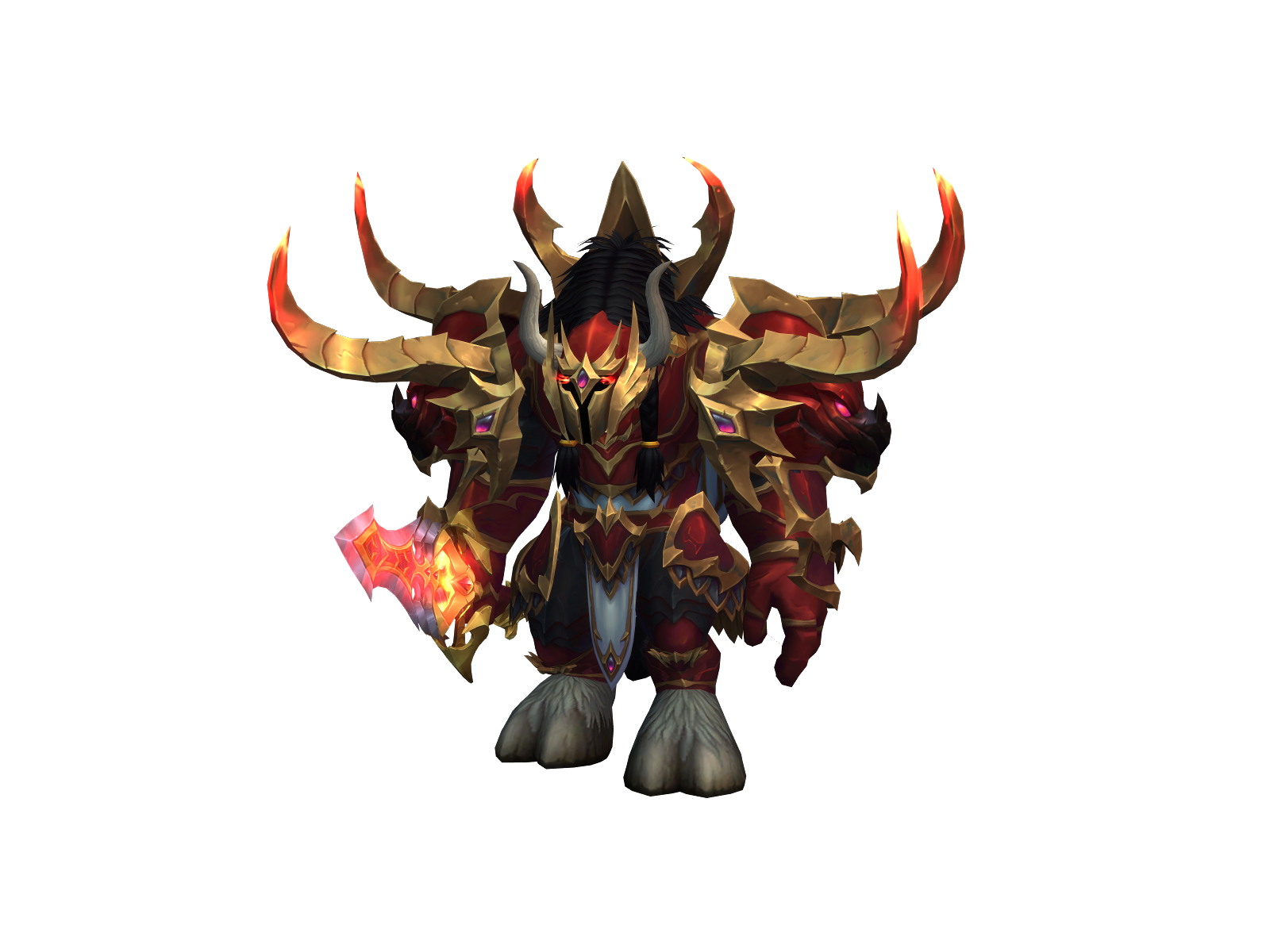 Faramoon 3D character render