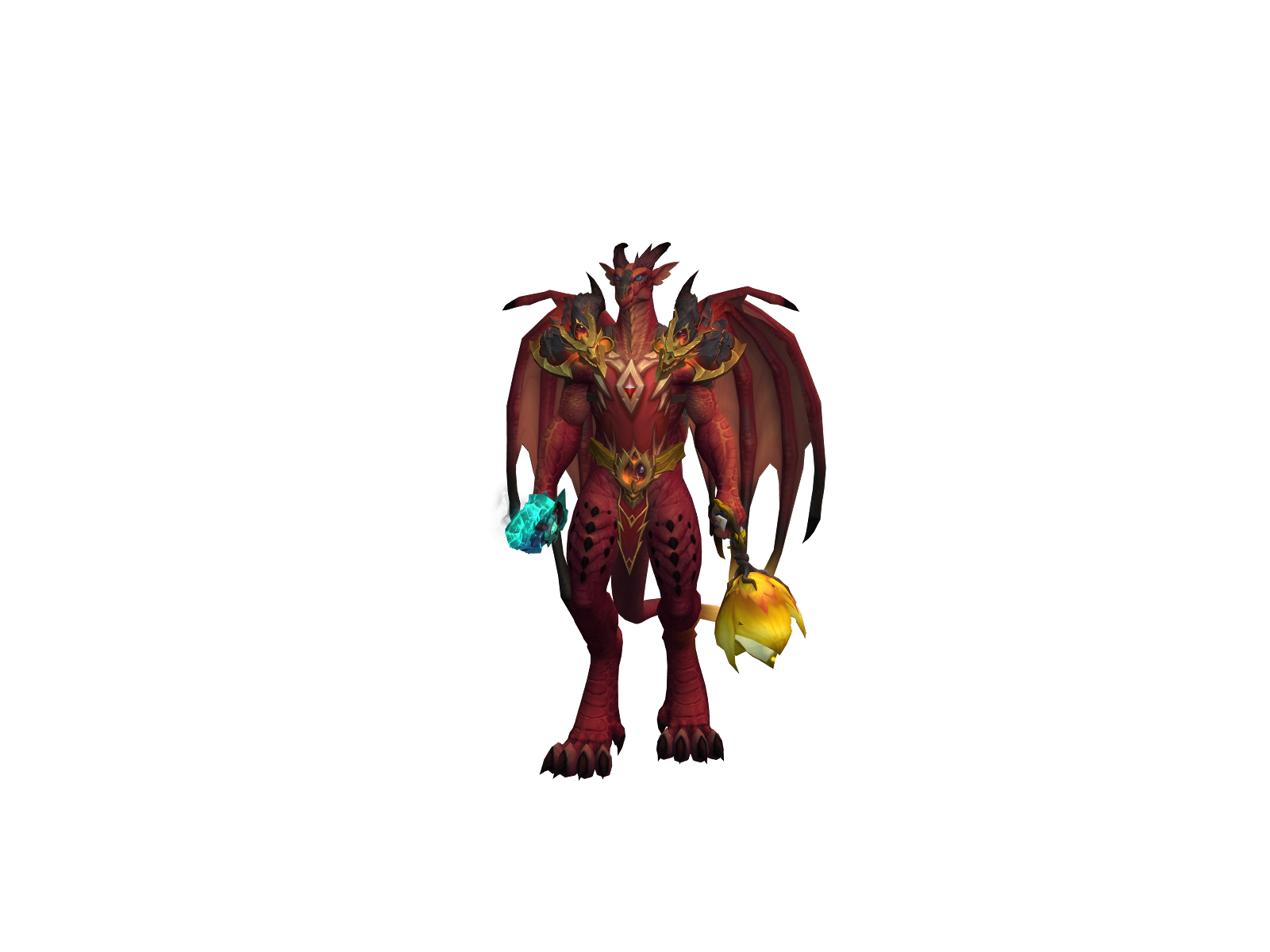 Kyudrake character render