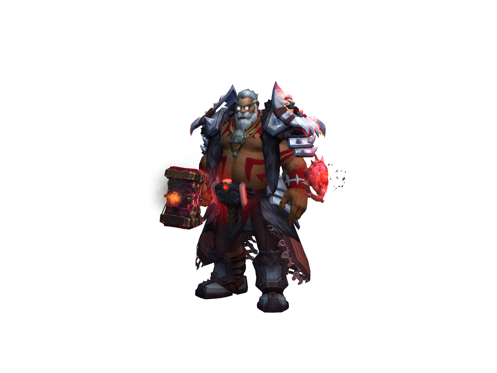 Boritoboris 3D character render