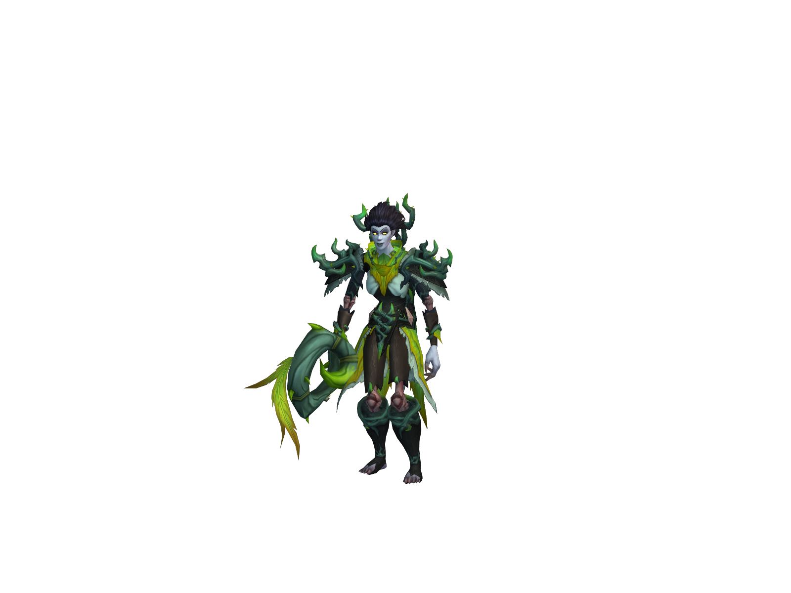 Chîka 3D character render