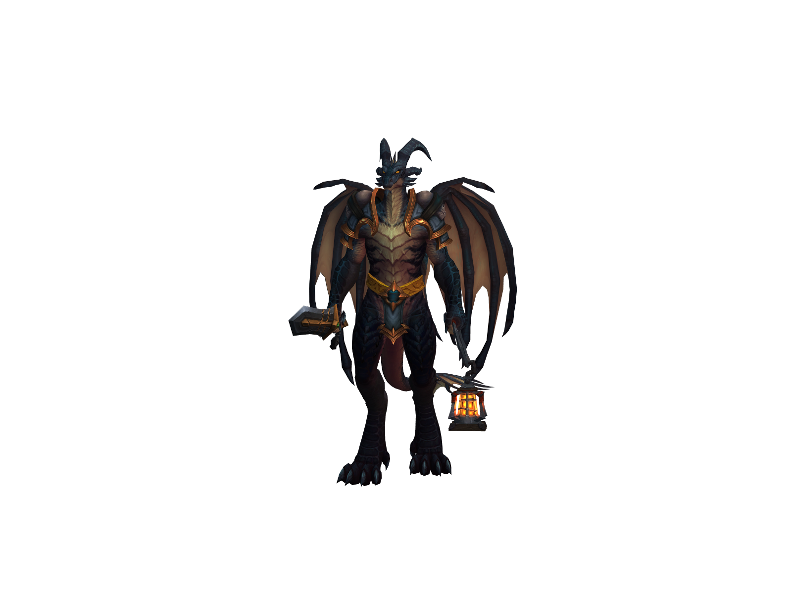 Butanbronko 3D character render