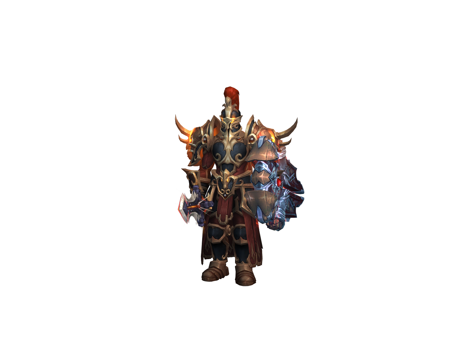 Usta 3D character render